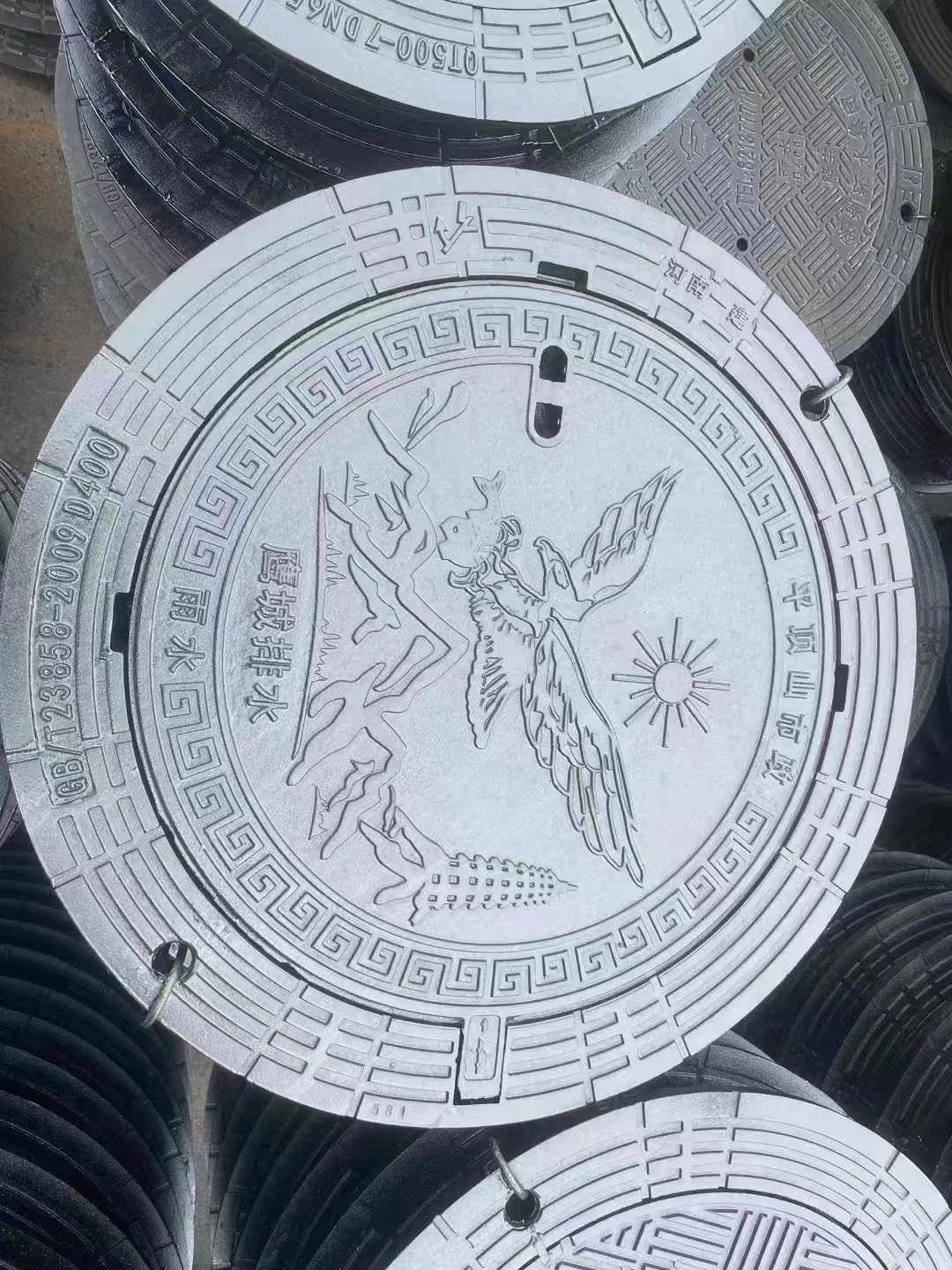 球墨铸铁防沉降井盖